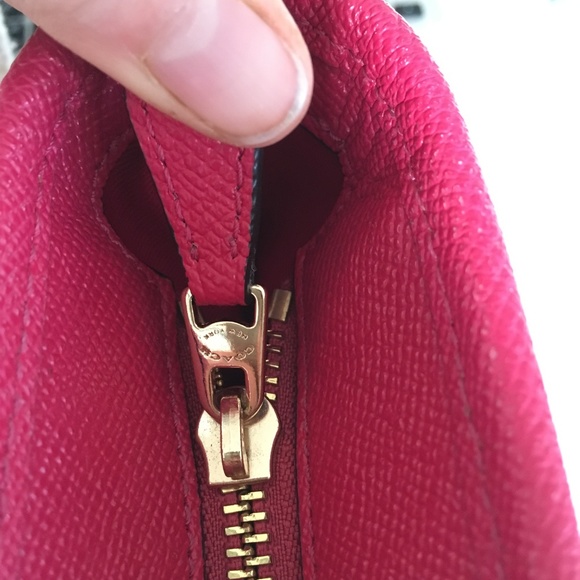 Coach Leather Tote Bag POPPY - Picture 6 of 7